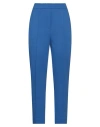 Meimeij Woman Pants Azure Size 8 Viscose, Polyamide, Elastane In Blue