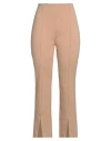 Meimeij Woman Pants Beige Size 8 Viscose, Polyamide, Elastane