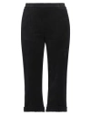Meimeij Woman Pants Black Size 10 Polyester, Polyamide, Elastane In Black