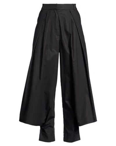 Meimeij Woman Pants Black Size 2 Cotton