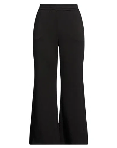 Meimeij Woman Pants Black Size 2 Polyester, Viscose, Elastane