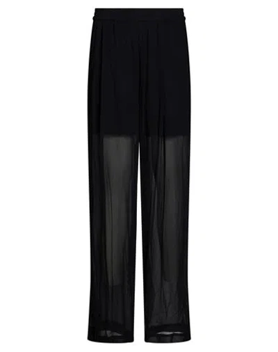 Meimeij Woman Pants Black Size 2 Viscose