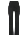 Meimeij Woman Pants Black Size 2 Viscose, Polyamide, Elastane