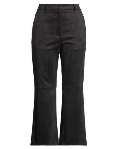Meimeij Woman Pants Black Size 4 Polyester, Elastane, Acetate