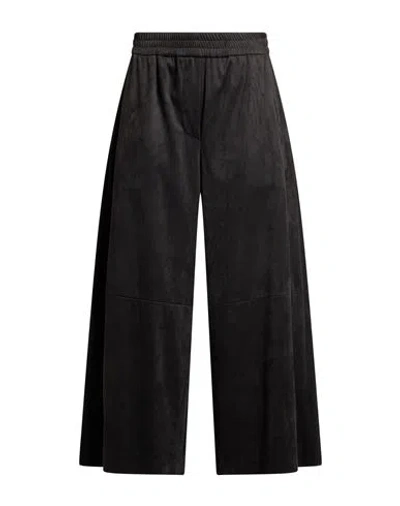 Meimeij Woman Pants Black Size 4 Polyester, Elastane, Acetate