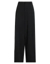 Meimeij Woman Pants Black Size 6 Polyester, Elastane, Acetate In Black