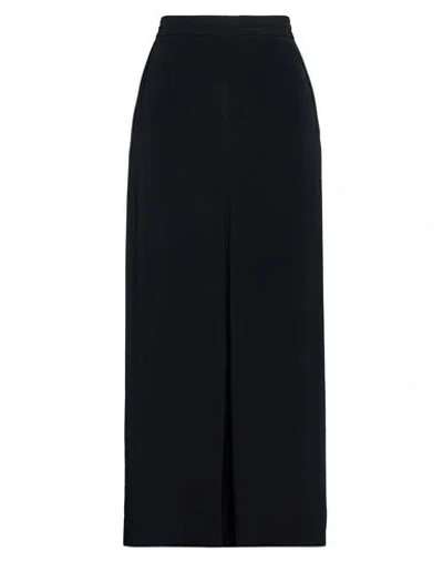 Meimeij Woman Pants Black Size 8 Acetate, Silk