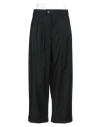 Meimeij Woman Pants Black Size 8 Polyester, Wool, Elastane, Cotton, Acetate In Black