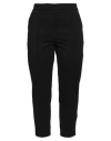 Meimeij Woman Pants Black Size 8 Viscose, Polyamide, Elastane In Black