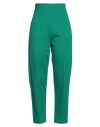 Meimeij Woman Pants Emerald Green Size 4 Viscose, Polyamide, Elastane, Acetate In Green