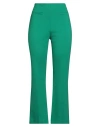 Meimeij Woman Pants Green Size 4 Viscose, Polyamide, Elastane
