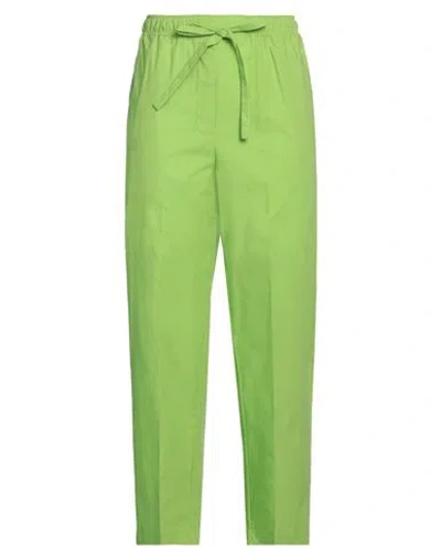 Meimeij Woman Pants Green Size 8 Cotton