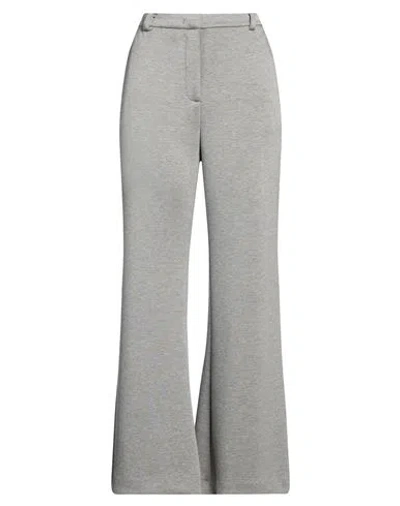 Meimeij Woman Pants Grey Size 2 Polyester, Viscose, Elastane