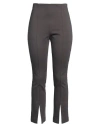 Meimeij Woman Pants Grey Size 4 Viscose, Polyamide, Elastane In Grey