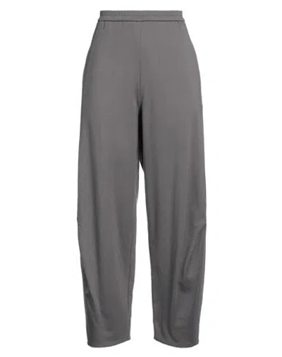 Meimeij Woman Pants Lead Size 4 Viscose, Polyamide, Elastane In Grey
