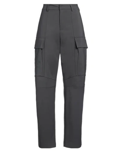 Meimeij Woman Pants Lead Size 6 Viscose, Polyamide, Elastane In Grey
