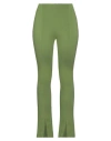 Meimeij Woman Pants Light Green Size 8 Viscose, Elastane