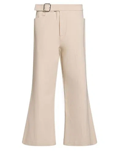 Meimeij Woman Pants Light Grey Size 10 Viscose, Polyamide, Elastane