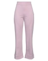 Meimeij Woman Pants Lilac Size 8 Viscose, Polyamide, Elastane In Purple