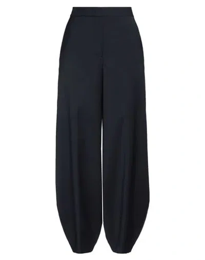 Meimeij Woman Pants Midnight Blue Size 8 Polyester, Wool, Elastane, Cotton