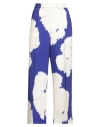 Meimeij Woman Pants Purple Size 4 Polyester, Elastane, Acetate In Multi