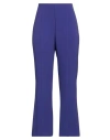 Meimeij Woman Pants Purple Size 8 Polyester, Elastane In Purple