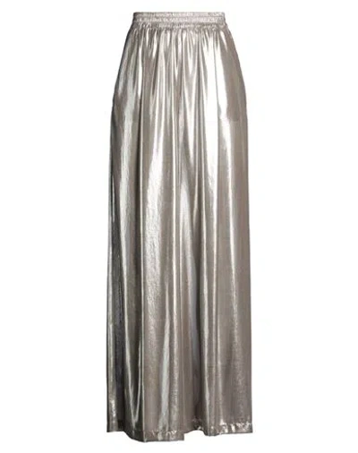 Meimeij Woman Pants Taupe Size 4 Polyester In Gray
