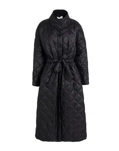 Meimeij Woman Puffer Black Size 4 Polyester, Polyamide