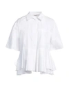 Meimeij Woman Shirt White Size 8 Cotton