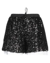 Meimeij Woman Shorts & Bermuda Shorts Black Size 4 Polyester, Elastane, Cotton, Polyamide