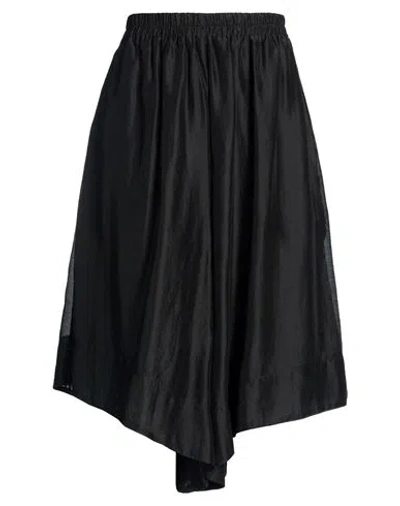 Meimeij Woman Shorts & Bermuda Shorts Black Size 6 Lyocell, Polyester