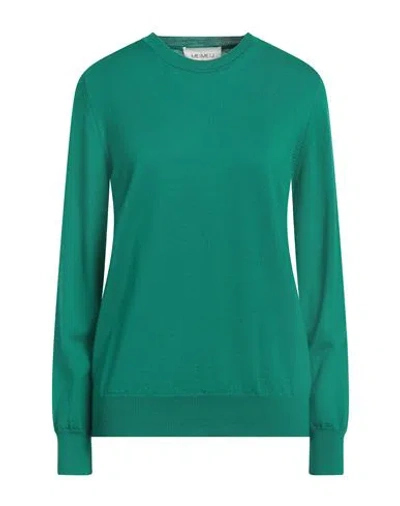 Meimeij Woman Sweater Green Size 4 Wool