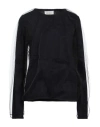 Meimeij Woman Sweater Midnight Blue Size 8 Wool, Viscose, Polyamide, Cashmere