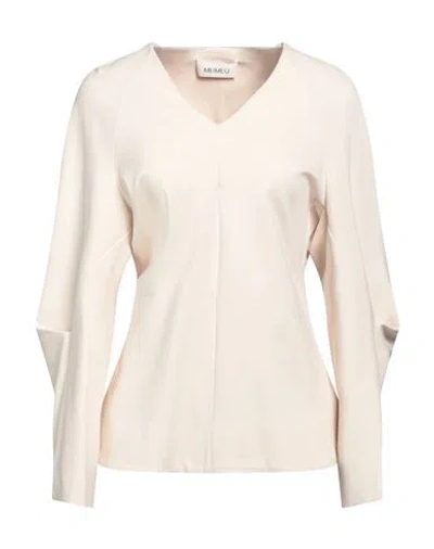 Meimeij Woman Sweatshirt Off White Size 6 Viscose, Polyamide, Elastane