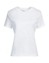 Meimeij Woman T-shirt White Size 4 Cotton In White