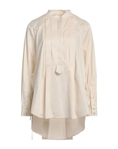 Meimeij Woman Top Beige Size 0 Cotton