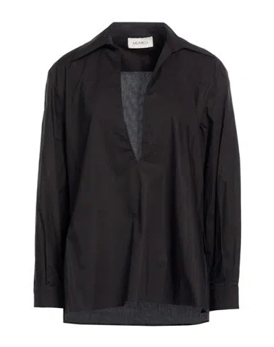 Meimeij Woman Top Black Size 4 Cotton