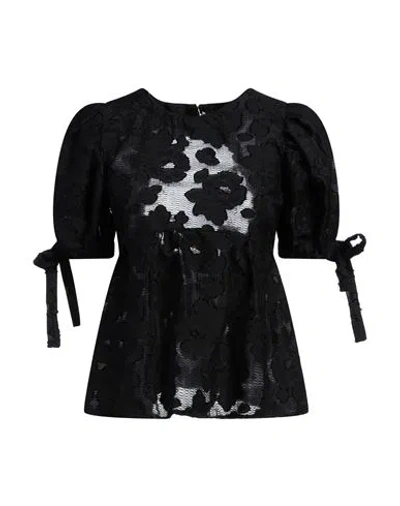 Meimeij Woman Top Black Size 4 Polyamide, Polyester