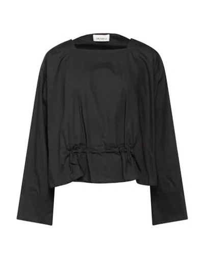 Meimeij Woman Top Black Size 6 Cotton