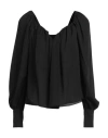 Meimeij Woman Top Black Size 8 Polyester