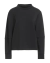Meimeij Woman T-shirt Black Size 8 Polyester, Elastane
