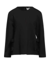 Meimeij Woman Top Black Size 6 Viscose, Polyamide, Elastane