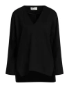 Meimeij Woman Top Black Size 8 Viscose, Polyamide, Elastane