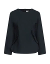 Meimeij Woman Top Midnight Blue Size 4 Viscose, Polyamide, Elastane