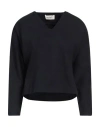 Meimeij Woman Top Midnight Blue Size 4 Viscose, Polyamide, Elastane In Blue