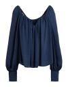 Meimeij Woman Top Midnight Blue Size 6 Polyester