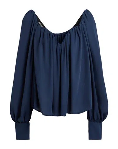 Meimeij Woman Top Midnight Blue Size 6 Polyester