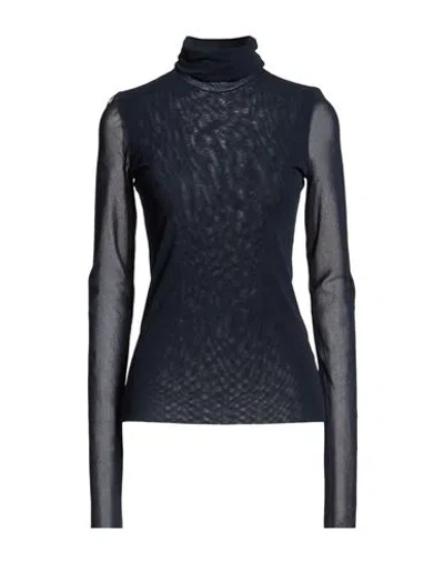 Meimeij Woman Top Navy Size 8 Polyamide In Black