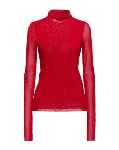 Meimeij Woman Top Red Size 10 Polyamide