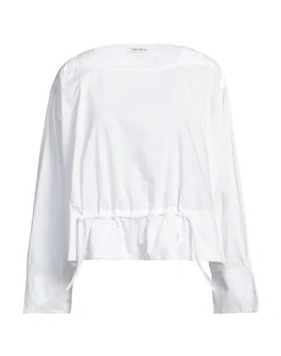 Meimeij Woman Top White Size 4 Cotton